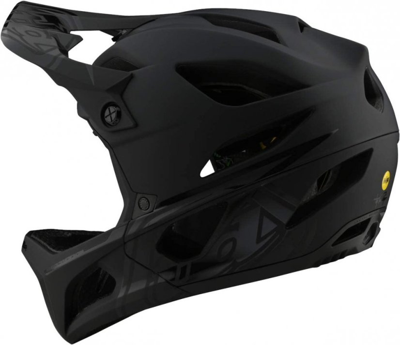 Troy Lee Designs Stage Mips Stealth Midnight
