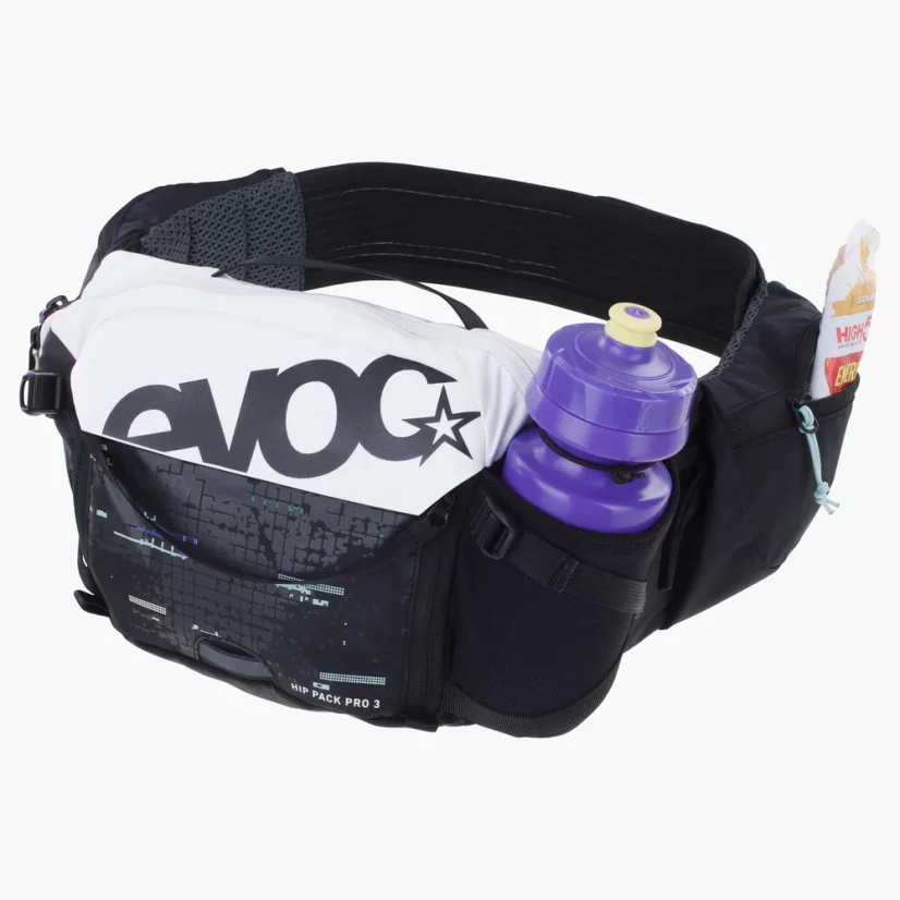 Ledvinka Evoc Hip Pack Pro 3 + Hydration Bladder 1,5l - multicolour, bílá, černá