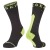 Nepremokavé ponožky Sealskinz Briston Black Neon Yellow