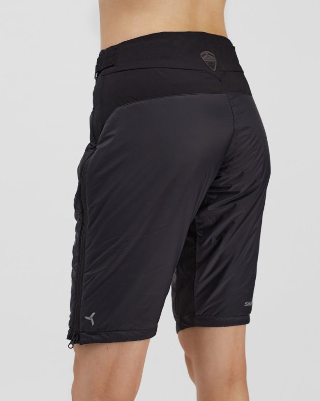 Silvini dámské Primaloft® kraťasy WP1306 Pre - Barva: černá, Velikost: XS