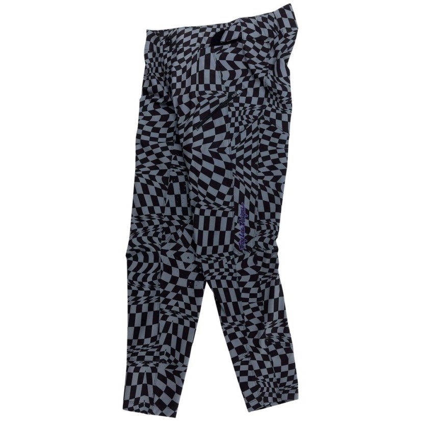 TLD DÁMSKÉ KALHOTY LILIUM TWISTED CHECKERS BLACK (27251600) - Veľkosť: XS