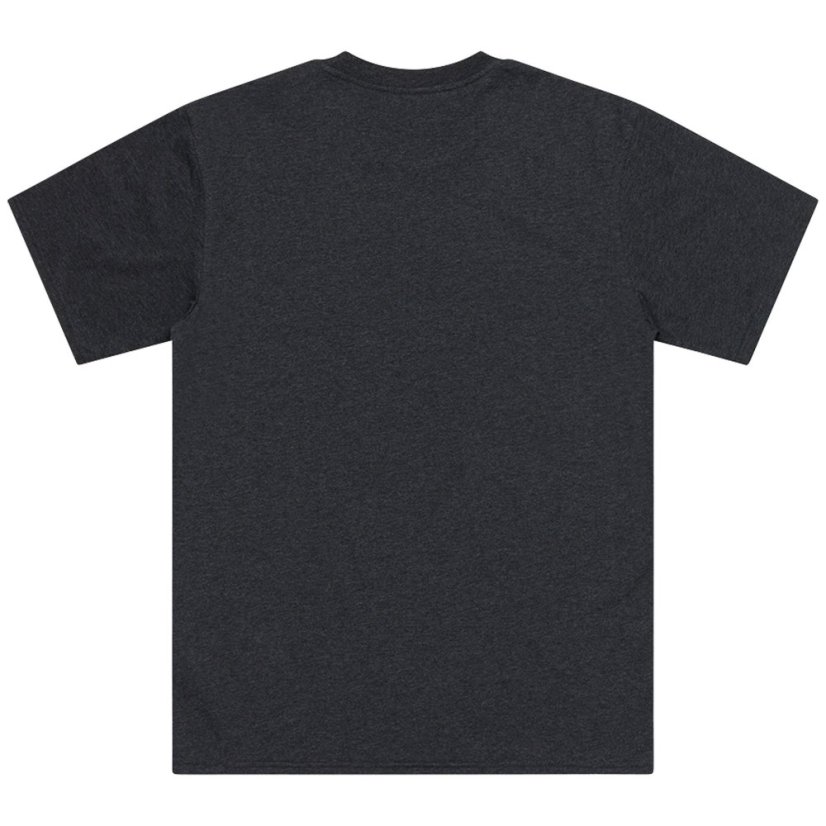 TLD TRIKO S KRÁTKÝM RUKÁVEM STAMP BLACK HEATHER (70189701) - Veľkosť: S