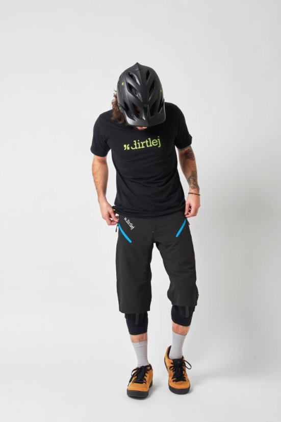 Cyklistické kraťasy Dirtlej Trailscout Summer Black - Veľkosť: L