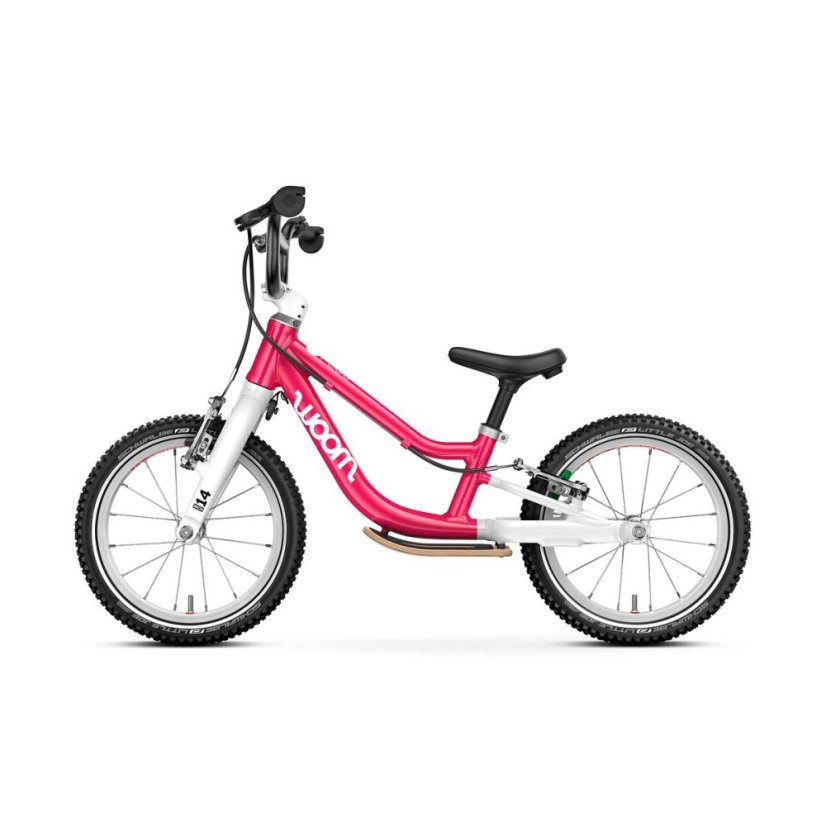 Dětské odrážedlo Woom GO 1 Plus barva Hot Pink