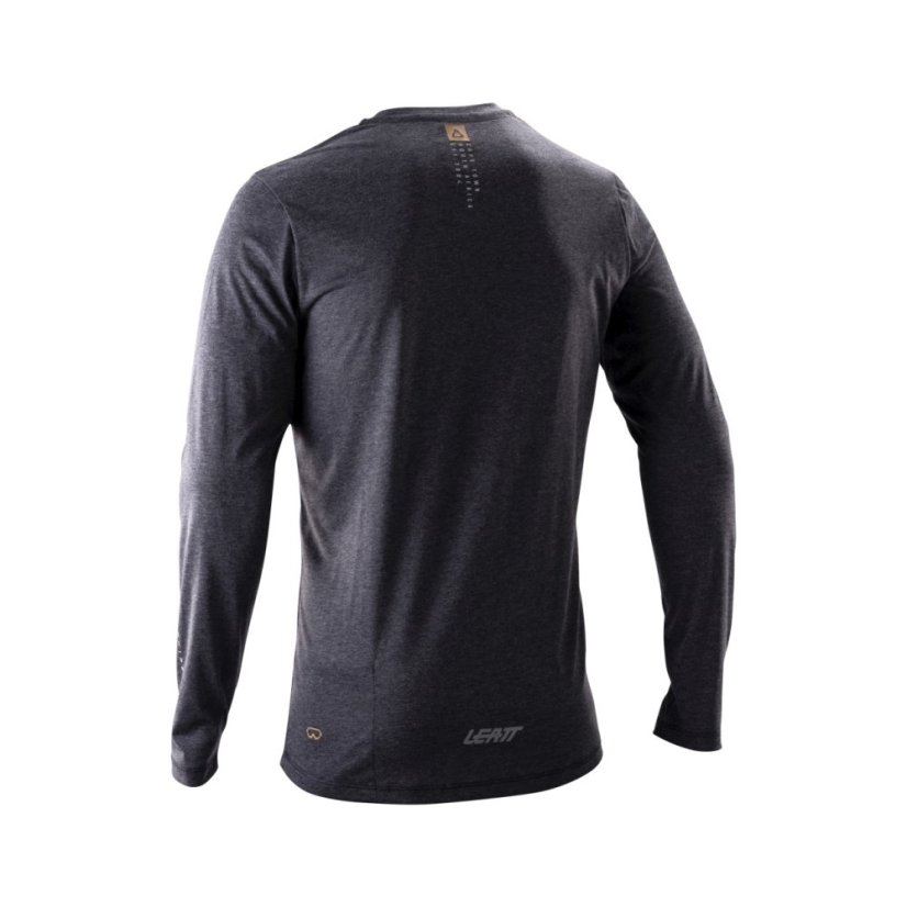 LEATT dres dlhý rukáv MTB Gravity 3.0 , Ghost Black - Varianta: XS / US36 / EU46