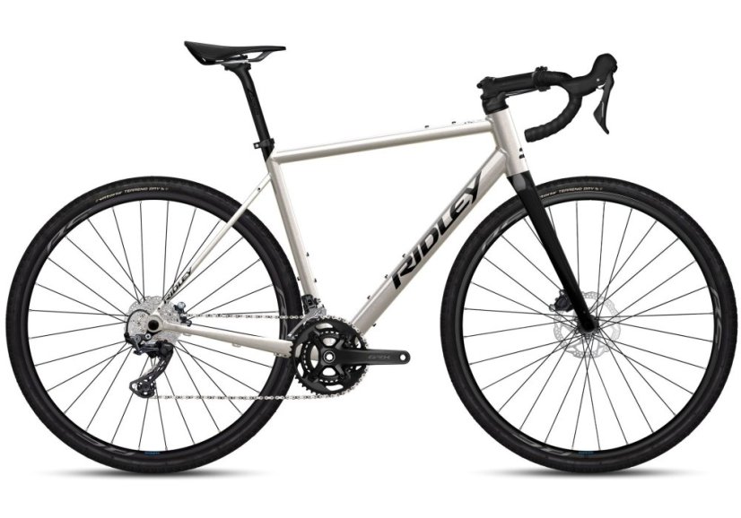 Gravel kolo RIDLEY kolo GRIFN A GRX600 Chain Silver Gray/Black M - Velikost: M