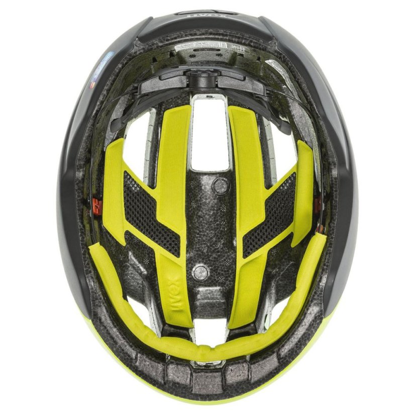 UVEX HELMA RISE CC NEON YELLOW-BLACK M (S4100900100) - Velikost: 52-56