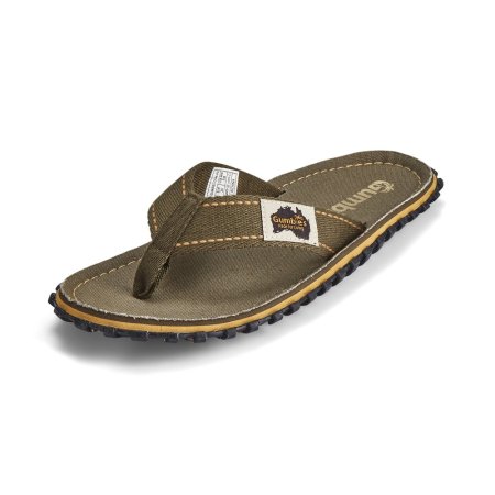 Žabky Gumbies Classic Khaki - zelené