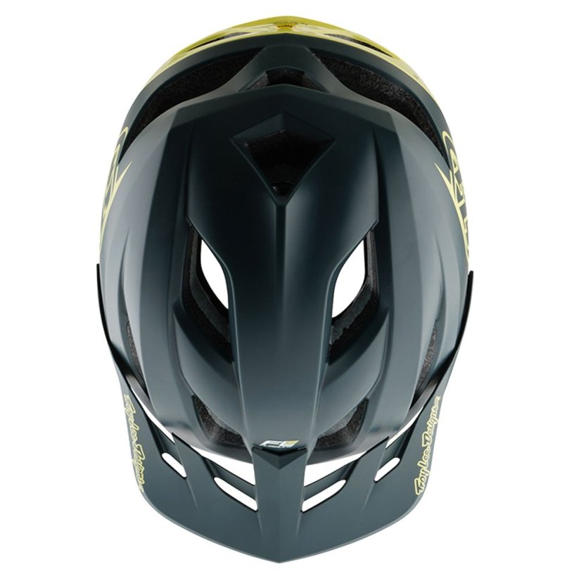 TLD HELMA FLOWLINE SE BADGE GRAY / GLO YELLOW (11056809) - Velikost: XS-S