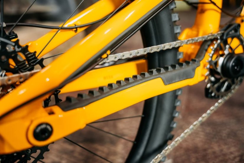 Celoodpružené enduro kolo NUKEPROOF MEGA 290/297 Pro Alloy Eagle 90 Yellow - Velikost: XL