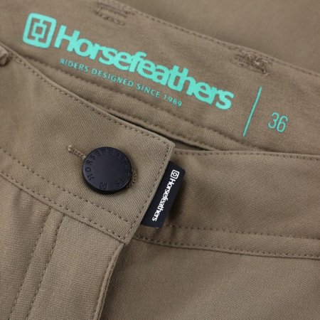 Dámské dlouhé nepremokavé kalhoty Horsefeathers Croft Kelp - Velikost: 38