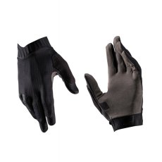 LEATT rukavice MTB 1.0 GripR Women , Stealth Black/Grey