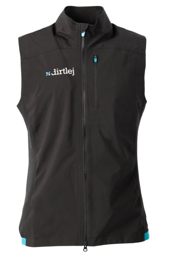 Voděodolná cyklistická vesta Dirtlej Vest Black