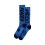 TLD PONOŽKY PERFORMANCE PEACE & WHEELIES COBALT (85372502) - Velikost: S/M