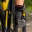 Cyklistické ponožky Horsefeathers Cadence Long Socks Black Red