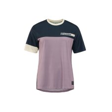 Dámský cyklistický dres Horsefeathers Quantum - krátký rukáv, indigo/iris