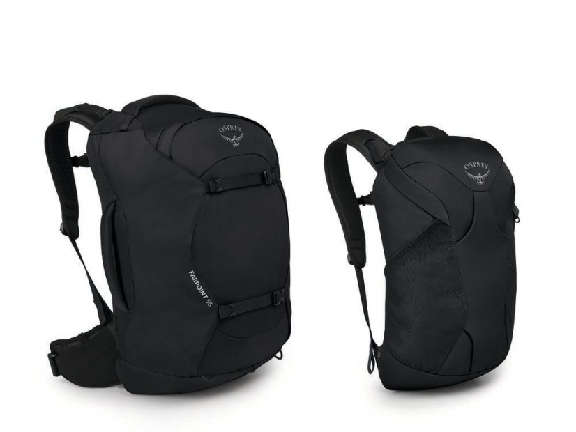 OSPREY BATOH FARPOINT 55 BLACK (10007393)