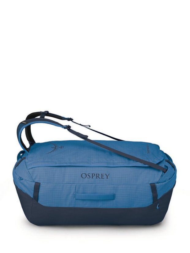 OSPREY CESTOVNÍ TAŠKA TRANSPORTER DUFFEL 120 BLUE FLAME (10006335)