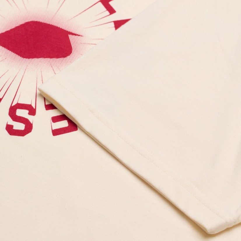 TLD TRIKO S KRÁTKÝM RUKÁVEM ROTATION VINTAGE WHITE (70173000) - Veľkosť: S