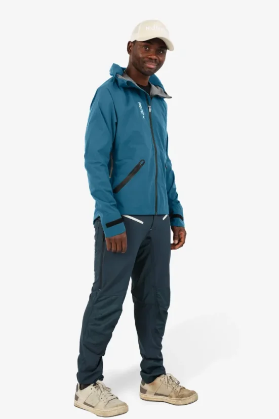 Voděodolná cyklistická bunda Dirtlej Weathershield Waterproof Sapphire Blue