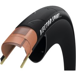 Vector Sport, Tubeless Ready 700x28 / 28-622, Black