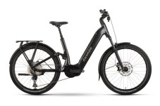 Celoodpružený trekingový elektrobicykel Raymon Tavano Pro Wave čierny