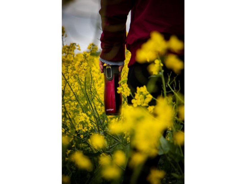 Contigo Termohrnek West Loop 470 ml, Red