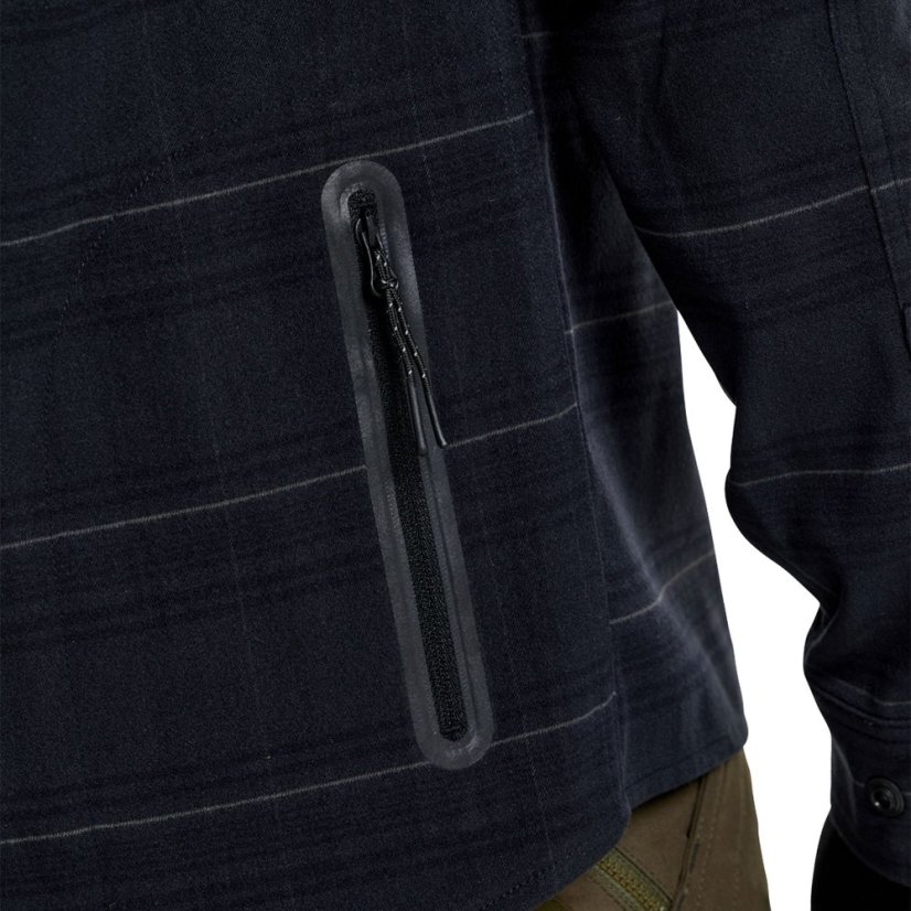 TLD KOŠILE GRIND FLANNEL PLAID CARBON (82765002) - Velikost: S
