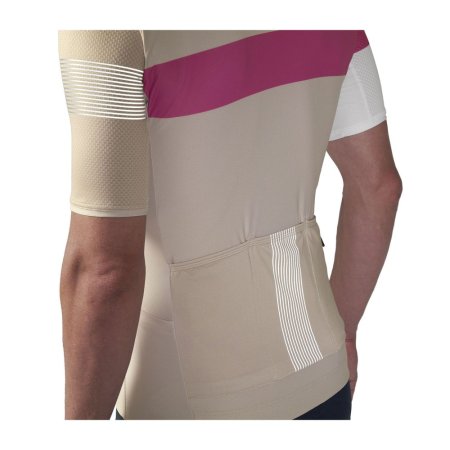 MAVIC PÁNSKÝ DRES S KRÁTKÝM RUKÁVEM KSYRIUM PRO WHITE PEPPER (T000561) - Velikost: S