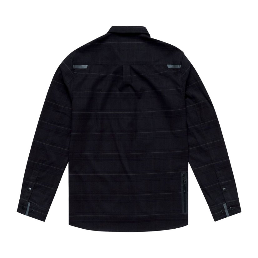 TLD KOŠILE GRIND FLANNEL PLAID CARBON (82765002) - Velikost: S