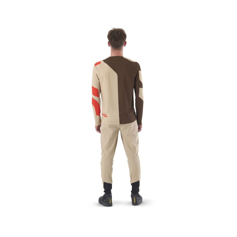 MAVIC PÁNSKÝ DRES S DLOUHÝM RUKÁVEM DEEMAX ENDURO LETTERS/DESERT PALM (T000484) - Veľkosť: S