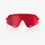 MTB brýle 100% SLENDALE Campari Translucent Red - HiPER Fire Red Mirror Lens