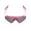 Brýle 100% SPEEDCRAFT - Puddy Pink White / Smoke Mirror Lens