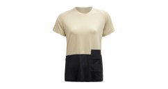 FT WOMEN'S HORIZON POCKET SHORT SLEEVE JERSEY SAND/BLACK XL