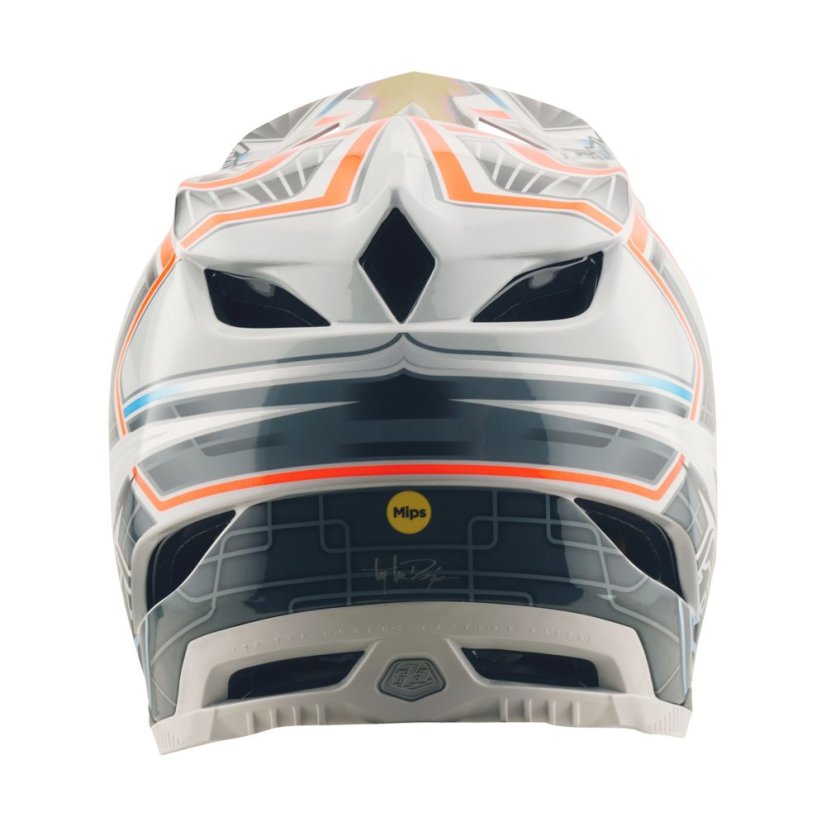 TLD HELMA D4 COMPOSITE LOWRIDER GRAY (14096801) - Velikost: L
