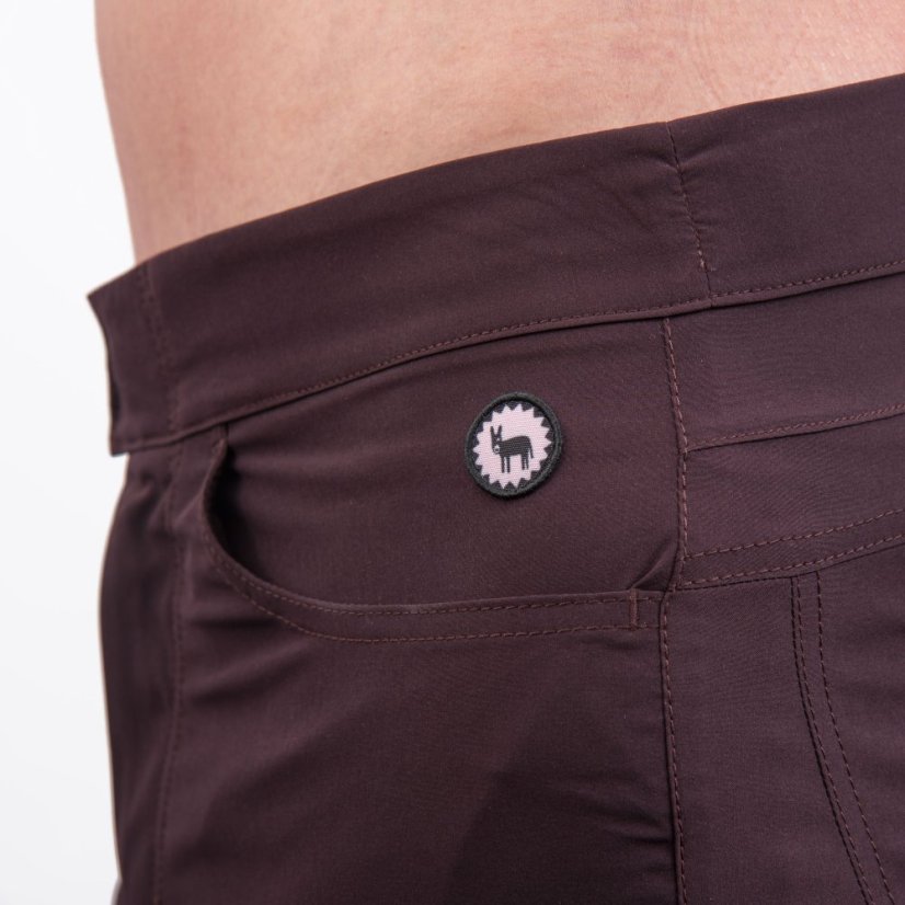 FT MEN'S RIDER EVO SHORTS PORT RED M - Barva: červená, Velikost: M