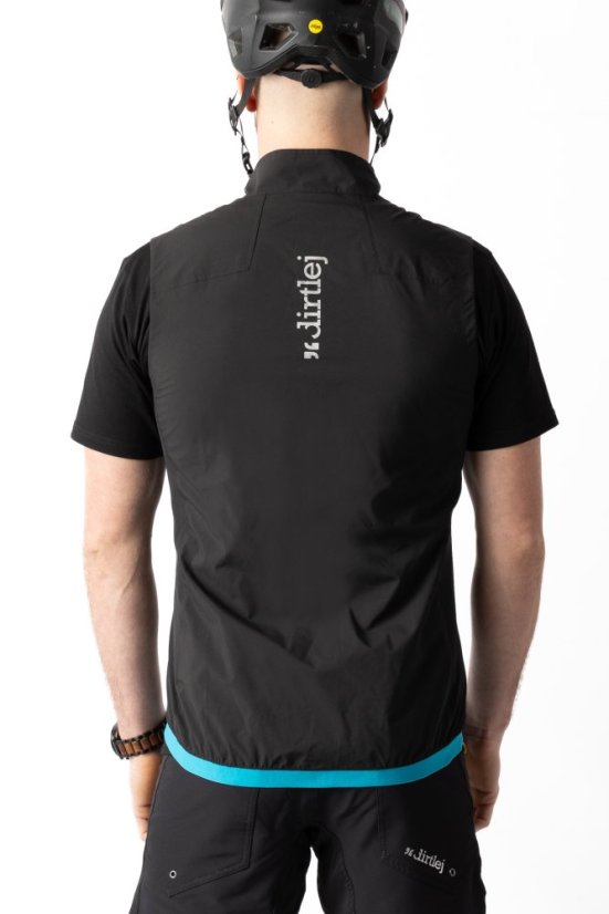 Voděodolná cyklistická vesta Dirtlej Vest Black