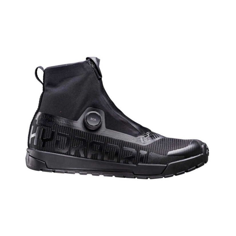LEATT cyklistická obuv HydraDri ProFlat 7.0 Boa , Black - Varianta: EU40 / CM 25 / US7 / UK6.5