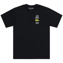 TLD TRIKO S KRÁTKÝM RUKÁVEM OVERLOAD BLACK (70125200)
