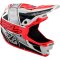 Troy Lee Designs D4 Comp White Glo Red