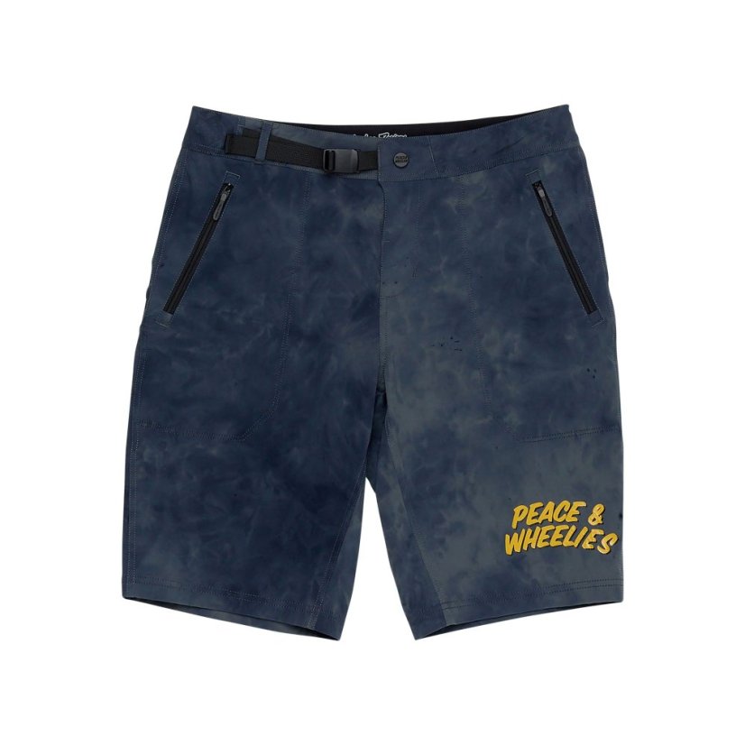 TLD KRAŤASY S VLOŽKOU SKYLINE TRAIL SHORT WASHED OUT COBALT (28614401) - Veľkosť: 30