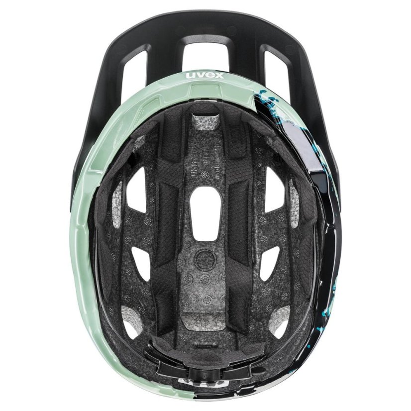 UVEX HELMA REACT JADE-BLACK MATT (S4107090400) - Velikost: 52-56