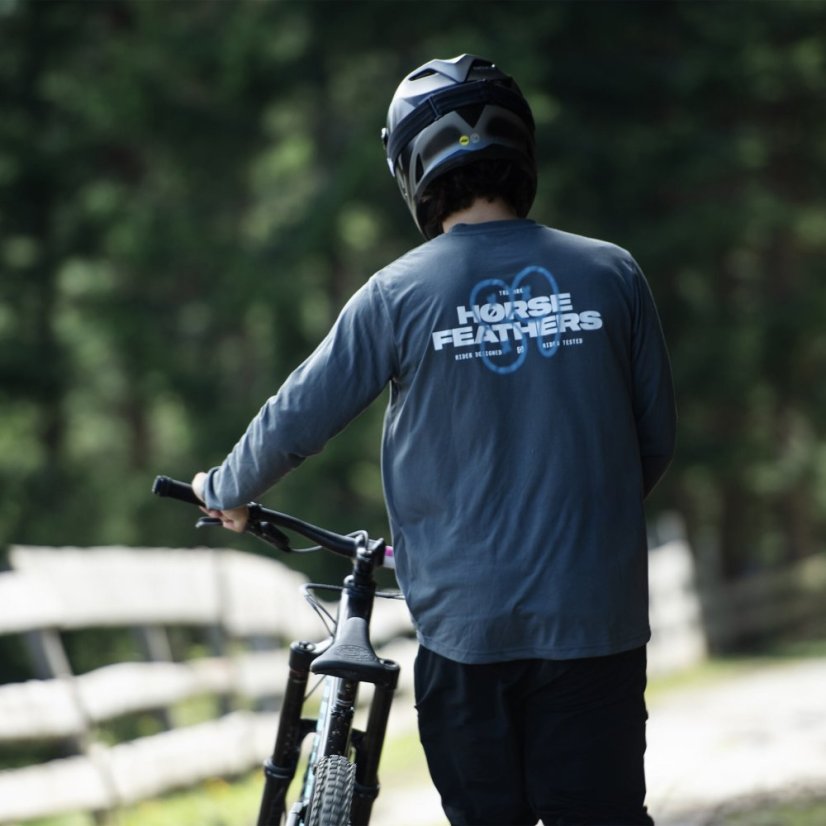 Bike triko Horsefeathers Fury LS - castlerock