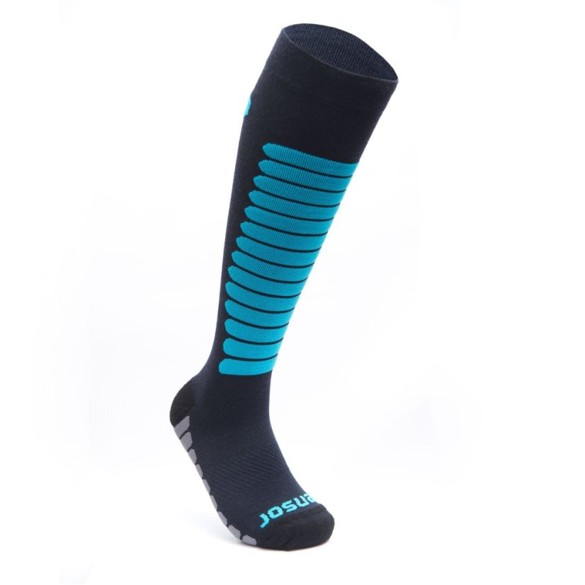 SENSOR PONOŽKY ZERO MERINO šedá/modrá 6/8 - Barva: modrá, Velikost: 6/8