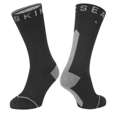 Nepremokavé ponožky Sealskinz Briston Black Grey