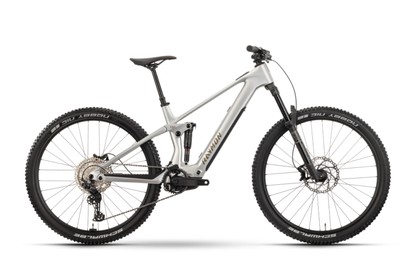 Horský elektro bicykel Raymon Airok Silver Stealth/taupe