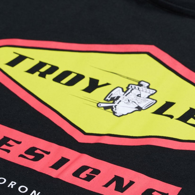 TLD TRIKO S KRÁTKÝM RUKÁVEM CARB BLACK (70125103) - Veľkosť: S