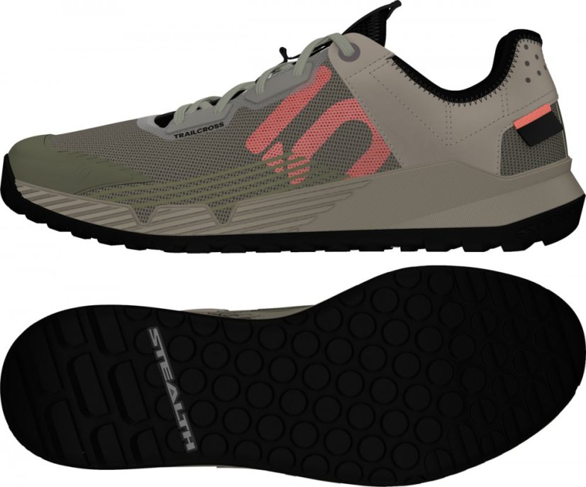 Cyklistické topánky dámske Ten Trailcross LT WMNS Black Green Black