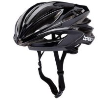 Cyklistická helma Kali LOKA solid blak, černá lesklá
