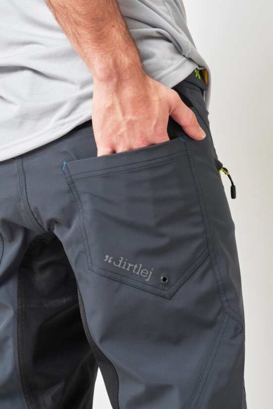 Dirtlej Trailscout Waterproof Steel Blue Lime - Rozmiar: XXL
